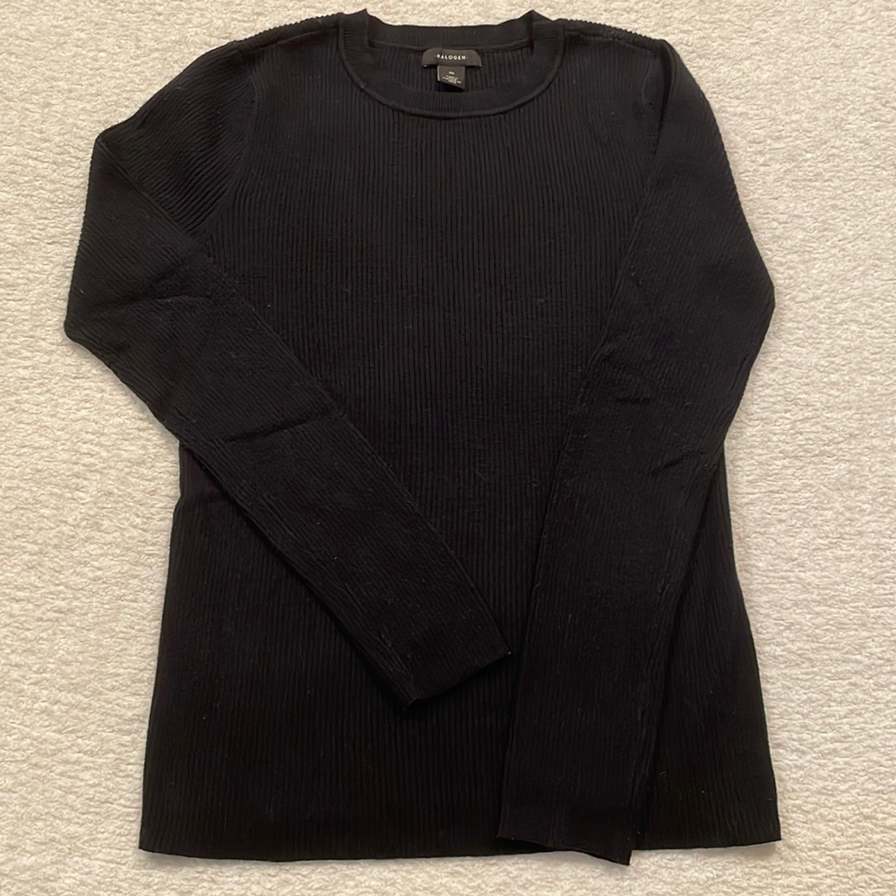 Halogen Ribbed Sweater
